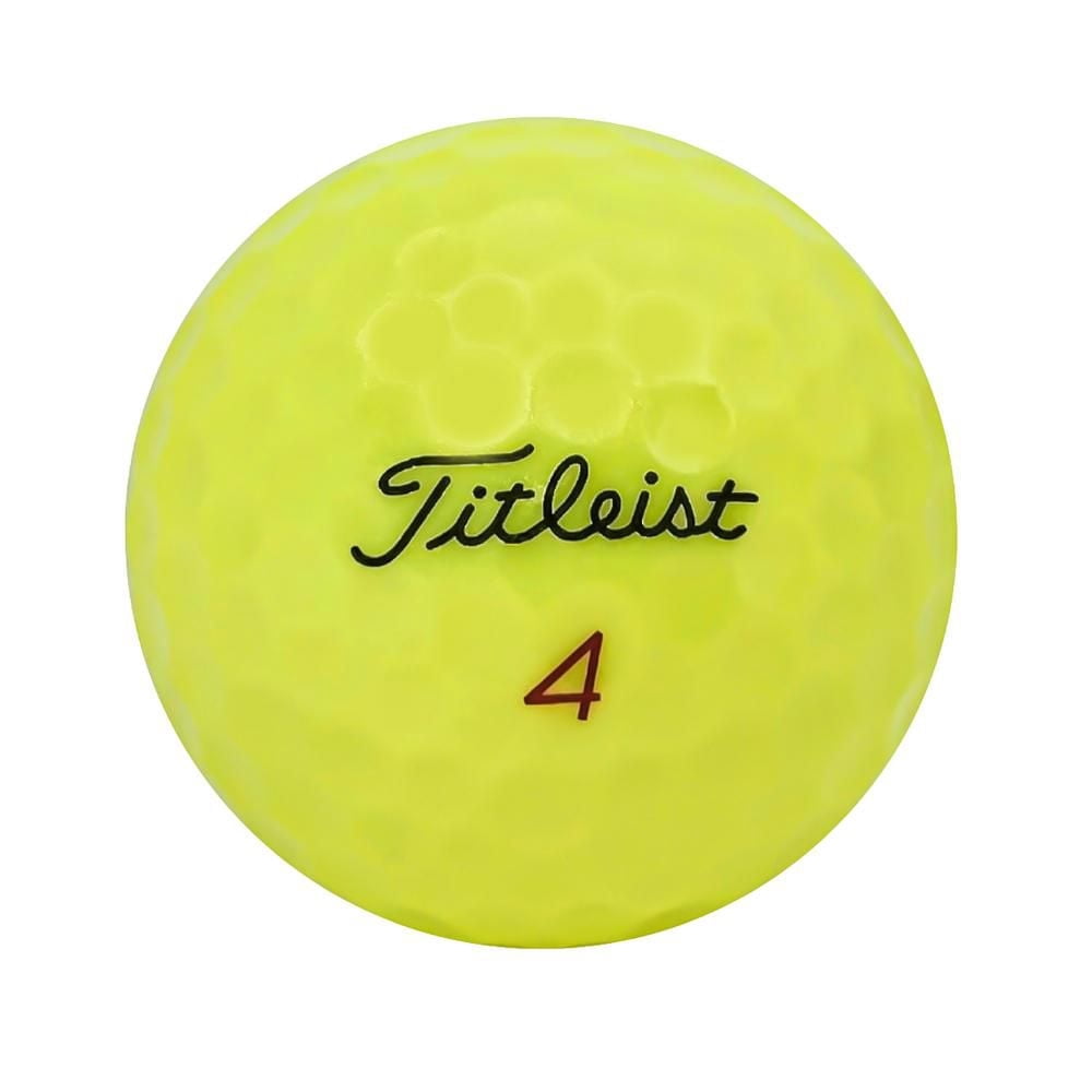 Mulligan - 36 balles de golf récupérées Titleist Pro V1x 2024 5A Mint, jaunes