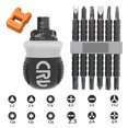 thumbnail image 1 of Ratchet Screwdriver Set Labor-saving Telescopic Dual-purpose Ratchet Screw Bits Repair Tool Kit for Smart Phone Computer Watch Glasses Electronics, 1 of 8