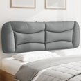 thumbnail image 1 of vidaXL Headboard Cushion Light Grey 152 cm Fabric, 1 of 5