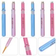 thumbnail image 2 of 6 PCS Portable Metal Shell Lip Brush Telescopic Fiber Lip Brush Retractable Makeup Brush, 2 of 6