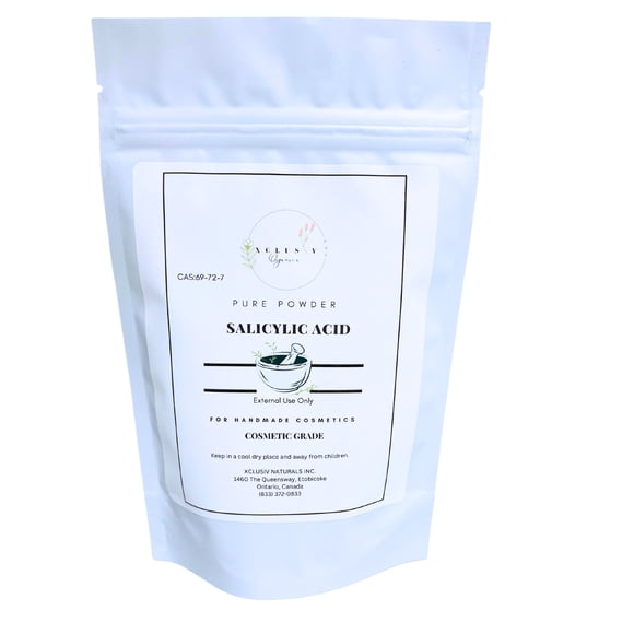Xclusiv Organics Pure Salicylic Acid Powder For D.I.Y Skincare |25g