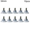 thumbnail image 1 of Accessories Suction Hooks Suction Cups Thumb Screw Pad Suckers Plastic 10 Pcs, 1 of 7