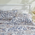 thumbnail image 3 of Gogreen Luxury Printed Quilt Set Queen Size, Lightweight Comforter Set, Oversized Bedspread Coverlet Quilted Bedding Set, with 2 Matching Pillowcases, for All Season, 3 of 9