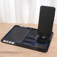 thumbnail image 5 of KAKOWELY Car Phone Holder Multifunctinal Car Instrument Panel Storage Mat Mobile Phone GPS Bracket Non-Slip Mat (Blue)9.69"X7.28"X0.2", 5 of 5