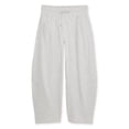 thumbnail image 1 of No Boundaries Women's Barrel Leg Sweatpant, 1 of 6
