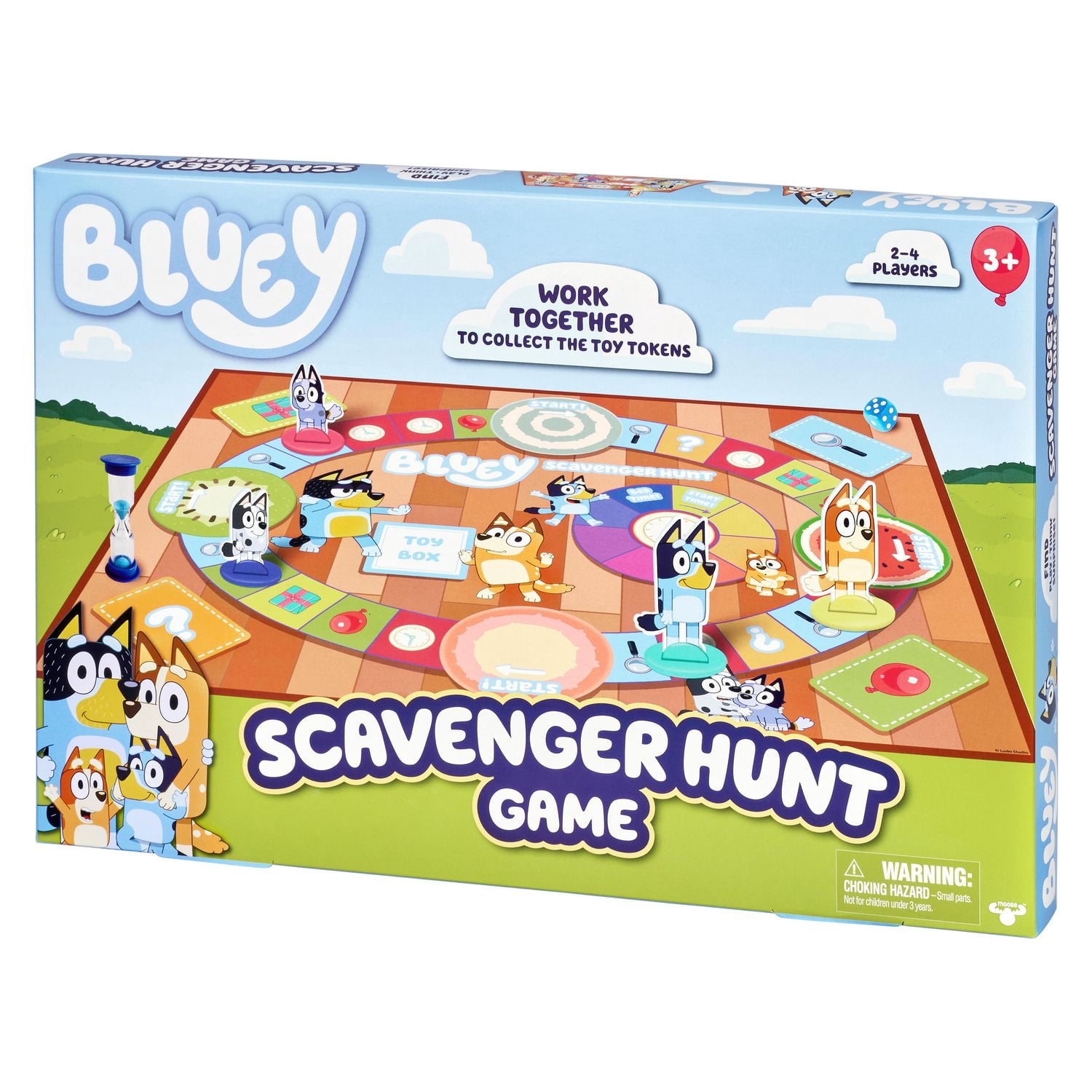 JEU DE CHASSE AU TRÉSOR BLUEY