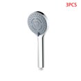 thumbnail image 1 of 3 Pieces Shower Head Chrome Pressurize bath sprayer Finish Surface 5 Mode Setting Rainfall Hand Spray Pressurize Water Saving Bath Sprayer Baohd, 1 of 1