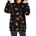 thumbnail image 1 of Birdeem Chandails à Manches Longues pour Filles Col Ras du Cou Chandail à Capuchon Surdimensionné Mode pour Enfants Chandail à Manches Longues à Enfiler Hauts 4-14 Ans pour Filles et Garçons, 1 of 6