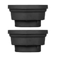 thumbnail image 4 of 2Pcs Ladder Rubber Stopper Bumper Replacement Guard for Swimming Pool Ladders, Swimming Pool Supplies , Black, 4 of 7