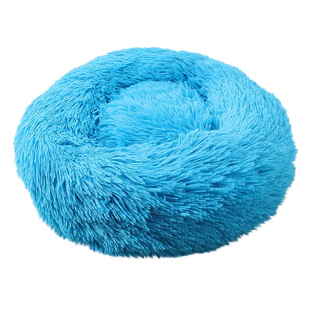 LSLJS Comfortable Plush Kennel Dogs Pet Litter Deep Sleep PV Cat Litter Sleeping Bed