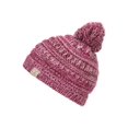 thumbnail image 2 of Gravity Threads Tuque pour Enfants 4 Tons Amusante - Rose Vif/blanc, 2 of 2