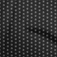 thumbnail image 1 of oneOone Tissu en Rayonne Noir Rétro Minimal pour Robe avec Appareil Photo Tissu Imprimé au Mètre 56 Pouces de Large, 1 of 5