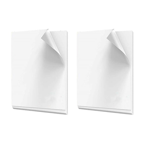 Premium Printable Waterproof Vinyl Sticker Paper for Inkjet and Printer 210x280mm 60 Sheets Matte White Decal Paper
