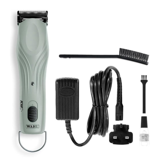 Wahl Professional Animal KMC+ Tondeuse sans fil à 2 vitesses – Kit de tondeuse pour animaux et chiens à lame amovible – Conception de boîtier ergonomique brevetée – Tondeuse pour animaux de qualité su