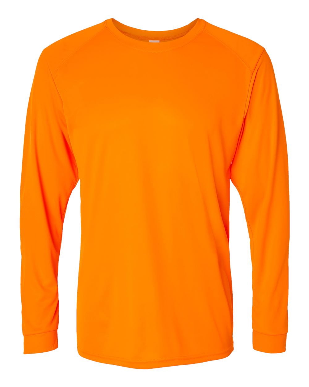 Paragon T-Shirt à Manches Longues de Performance Long Islander pour Hommes, G, Orange Néon
