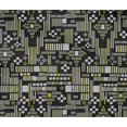 thumbnail image 4 of oneOone Cotton Flex Fabric Stripe & Square Geometric Printed Fabric 1 Yard 40 Inch Wide, 4 of 4