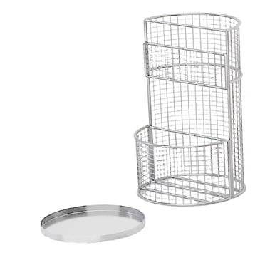 jinwen Home Umbrella Stand Umbrella Holder for Entryway for Office Indoor Household White