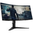 thumbnail image 2 of Lenovo G34w-10 34 Inch WLED Ultra-Wide Curved Gaming Monitor, For Gaming, 2 of 7