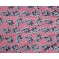 thumbnail image 4 of oneOone Polyester Lycra Fabric Leaves & Floral Block Print Fabric By Yard 56 Inch Wide, 4 of 4
