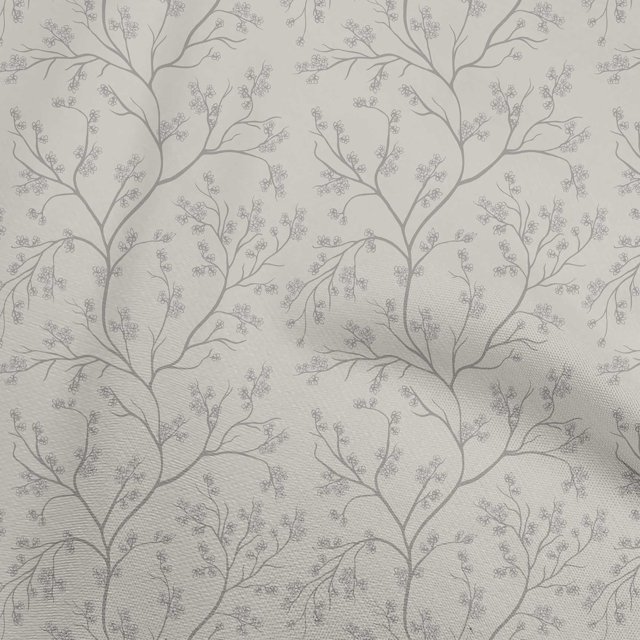 oneOone Viscose Chiffon Dusty Gray Fabric Asian Block Sewing Craft Projects Fabric Prints By Yard 42 Inch Wide