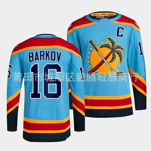New Ice Hockey Suit Florida Panthers Jersey Men‘s Embroidered Hockey Suit Foreign Trade