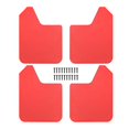 thumbnail image 3 of jinwen 4 Pcs Pare-Boue Universels pour Voiture Pièces de Rechange Garde-Boue Rouge, 3 of 9