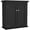 Black, variant on kleankin Bathroom Wall Cabinet Medicine Cabinet with Shelves, White