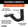 thumbnail image 2 of Vertical Receiver Ball Mount (1-1/4" Shank, 3,500 lbs.), 2 of 2