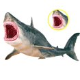 thumbnail image 3 of Ocean Sea Life Marine Animals Megalodon Shark Action Figure Model Educational Gift Toy For Kid Collection Toy D3U8, 3 of 6