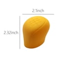 thumbnail image 3 of Dvkptbk Gear Shifter Knob Car Gear Shifter Knob Cover, Elastic Car Automatic Shifter Protector Cover, Universal Antl-Slip Auto Knob Gear Stick Protector Vehicle Accessories, 3 of 6