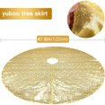 thumbnail image 3 of Agiferg A Gittering Christmas Ornament For A 48-Inch Large Gold Sequin Tree Dress, 3 of 3