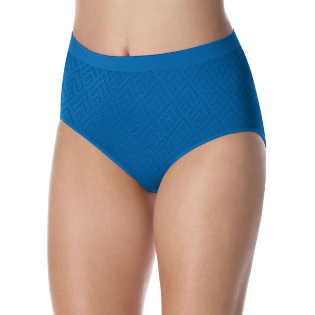 Bali Comfort Revolution Womens Microfiber Seamless Brief - Best-Seller, 8/9