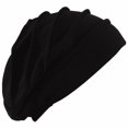 thumbnail image 3 of Bangcool Turban Head Wrap Fashion Unisex Ruffle Beanie Headwrap Hair Cover Wrap Sleep Hat, 3 of 10