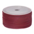 thumbnail image 1 of Unique Bargains Nylon Beading Thread Cord 2mm Extra Strong Braided Nylon String for Necklace Crafting 15M/49 Feet, Maroon, 1 of 5