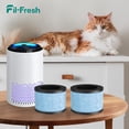 thumbnail image 2 of Fil-fresh MK01 MK06 Replacement Filter Compatible with AROEVE Air Purifier HEPA Blue 2-Pack, 2 of 13