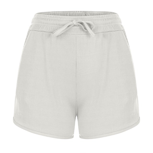 Birdeem Shorts for Women Womens Drawstring Sports Loose Wide Leg Shorts