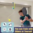 thumbnail image 1 of Door Pickleball Trainer Pickleball Practice Equipment Games Adjustable Doorway Game Pickleball Kit for Home Games, 1 of 7