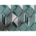 thumbnail image 4 of oneOone Cotton Poplin Fabric Parallelogram & Triangle Geometric Print Fabric By The Yard 42 Inch Wide, 4 of 4
