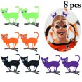 thumbnail image 2 of 8PCS Halloween Hair Clip Creative Cat Design Hair Pin Hair Barrette for Girls, 2 of 10