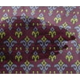 thumbnail image 4 of oneOone Viscose Chiffon Fabric Swirl & Paisley Ikat Decor Fabric Printed BTY 42 Inch Wide, 4 of 4