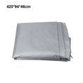 thumbnail image 3 of tredstone Dustproof And Waterproof Boat Cover Easy To Clean And Waterproof And Dustproof silver 420*94*46cm 1Set, 3 of 6
