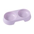 thumbnail image 2 of Agiferg Pet Double Bowl Nordic Concise Candy Color One Bowl Dual Purpose Pet Bowl, 2 of 3