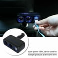 thumbnail image 4 of 12V Car Cigarette Lighter Socket Adapter Dual USB Double Plug Splitter G9W5, 4 of 8