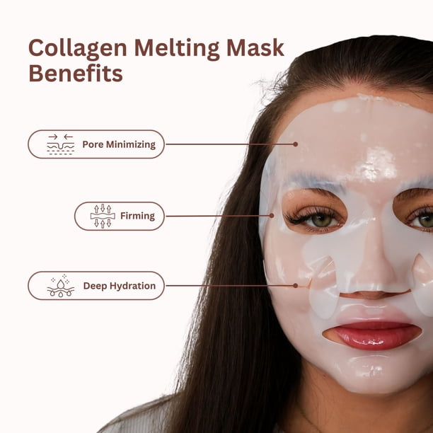 Maskeraide, Hydrating Hydrogel Mask, Firming, Soothing, Pore