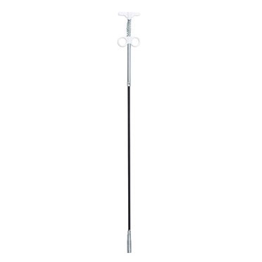 kurtrusly Sewer Dredge Pipe Spring Sink Dredging Tool Flexible Drain Cleaning Tool for Kitchen Bathroom, White