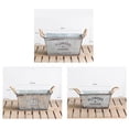 thumbnail image 2 of pitrice Retro Iron Plants Flower Bucket Planter Pail Metal Flower Vase Home Decor L, 2 of 8