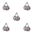 thumbnail image 3 of kurtrusly Sac de Rangement Réutilisable Pliable Écologique et Polyvalent Sac de Courses Imperméable en Polyester pour Voyage Sac de Plage Sac à Main Chiot Brun 5Set, 3 of 6