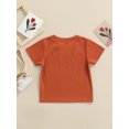 thumbnail image 4 of Kmbangi T-shirt pour Enfants Hauts Impression Lettres Manches Courtes Col Rond Été Respirant Hauts, 4 of 9