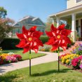 thumbnail image 4 of Reflective Windmill Device for Outdoor Gardens and Patios to Deter Birds with Sparkling Motion 2PCS, 4 of 5