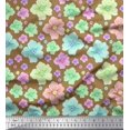 thumbnail image 1 of Soimoi Rayon Fabric Artistic Floral Decor Fabric Printed Yard 42 Inch Wide, 1 of 3